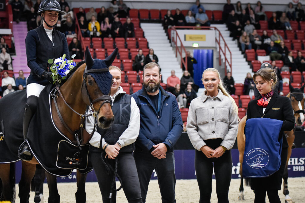 Andrea Nilsson ja INDY ES. Kuva Aino Tervonen